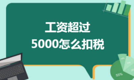 工资超过5000怎么扣税（工资扣税怎么计算的）