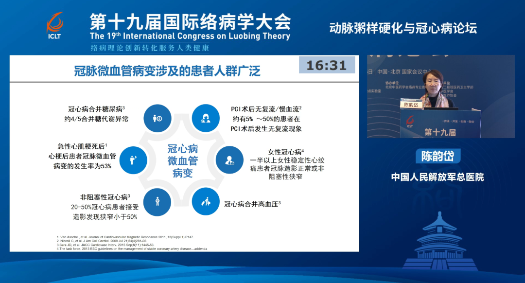 探讨微血管病变防治难题 通络干预助力冠心病防治与管理 | 第十九届国际络病学大会