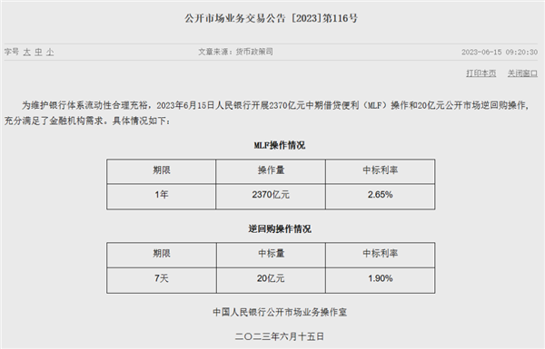 利好！央行重磅官宣：降息！