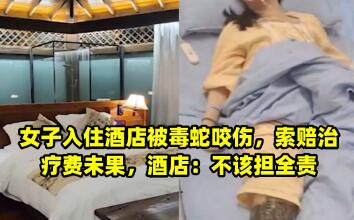 女子住酒店被毒蛇咬伤 酒店拒担全责