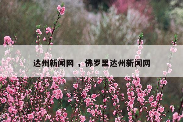 达州新闻网官网