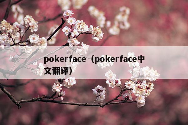 pokerface(poker face舞蹈视频)