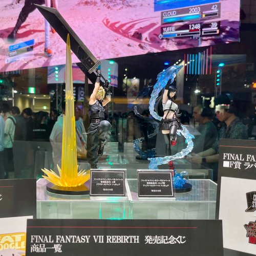 TGS展出《FF7重生》蒂法手办：海豚疾风！