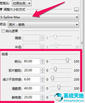 通过PhotoZoom放大图片不失真的详细操作流程