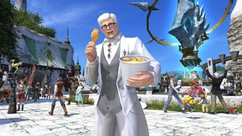 肯德基爷爷穿越异世界：与《FF14》联动将于十月开启