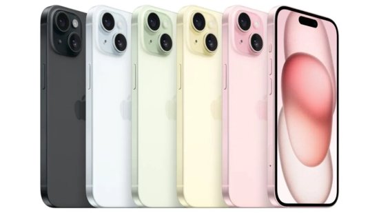 苹果iPhone15系列销售差异大：15Plus卖不动