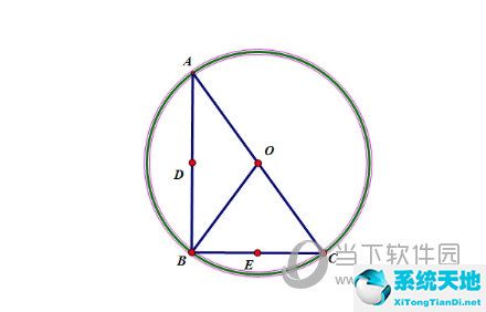 如何用几何画板画三角形的外接圆(几何画板如何用圆画等腰三角形)