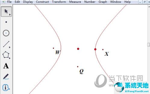 几何画板如何画双曲线 绘制教程介绍图(几何画板绘制双曲线的形成动画)