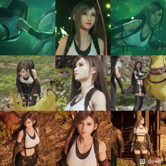 玩家发现《FF7重生》蒂法