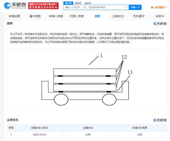 小米无线充电车首曝！可自动驾驶 将电能无线传输给电动车