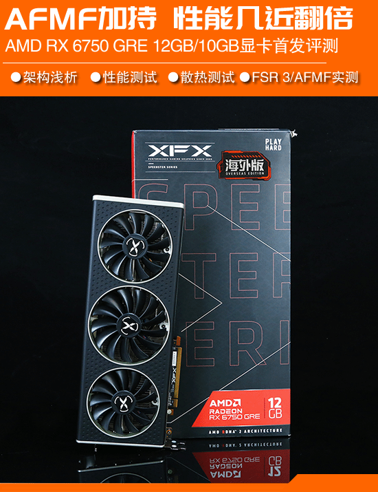 性能碾压RTX 4060！AMD Radeon RX 6750 GRE显卡首发评测：AFMF加持帧率直接翻倍