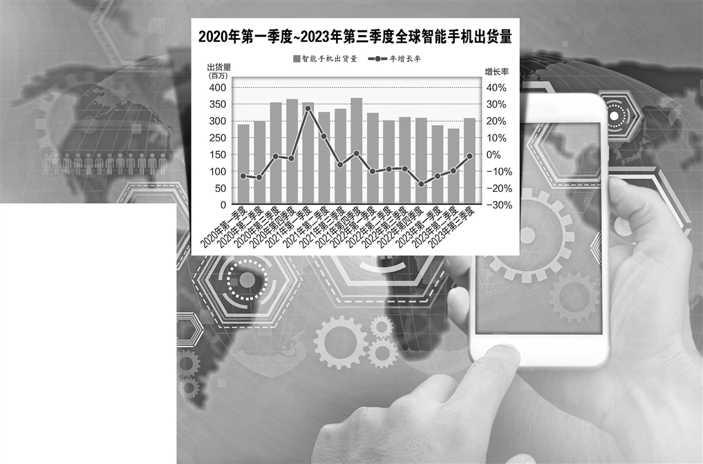 全球智能手机市场显现复苏迹象 产业链库存水平持续下降