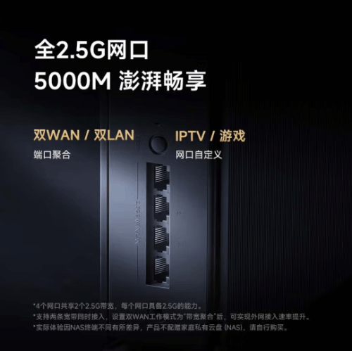 到手价699！小米路由器6500 Pro上架：全2.5G网口