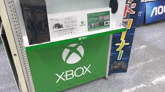 日本电玩店现状：Xbox专区仅剩一个货架