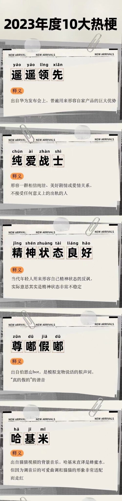 2023年度十大网络热梗：余承东一己之力带火遥遥领先