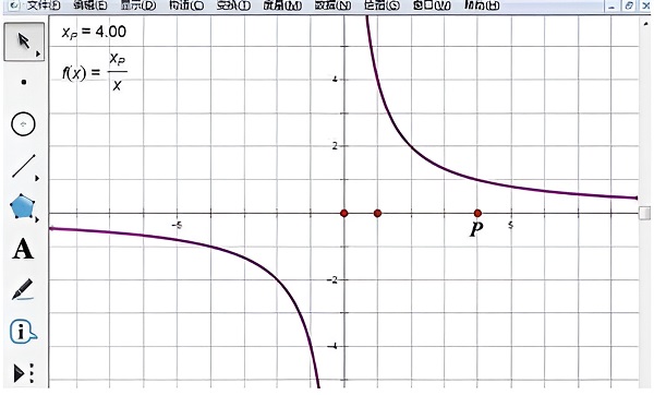 几何画板如何画反比例函数图像