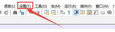 notepad++设置行宽