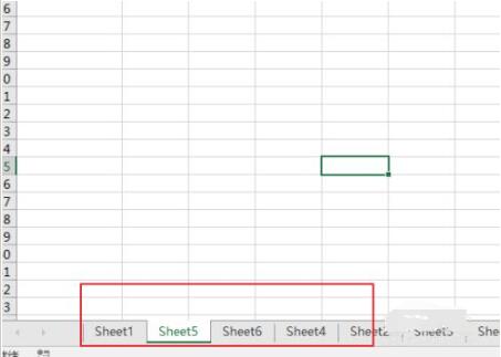 excel2007底部标签栏不见了