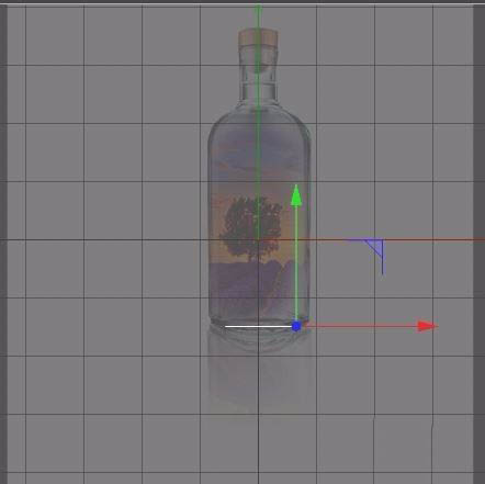 c4d建模瓶子里的液体怎么搞