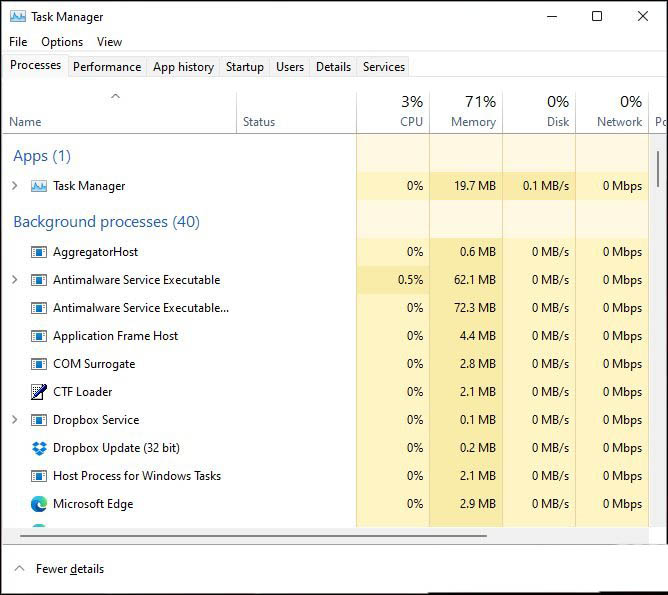 win11任务管理器打开桌面