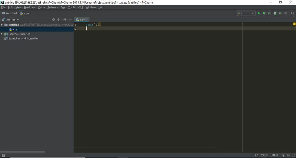 pycharm2020背景颜色设置