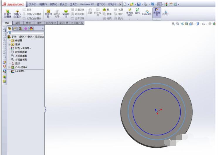 solidworks怎么做加强筋