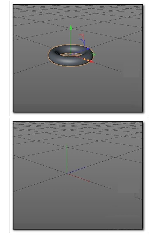 c4d模型隐藏后不显示