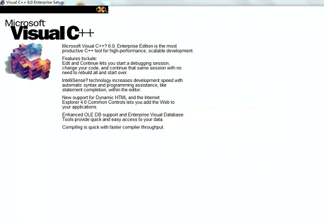 vc++6.0如何安装