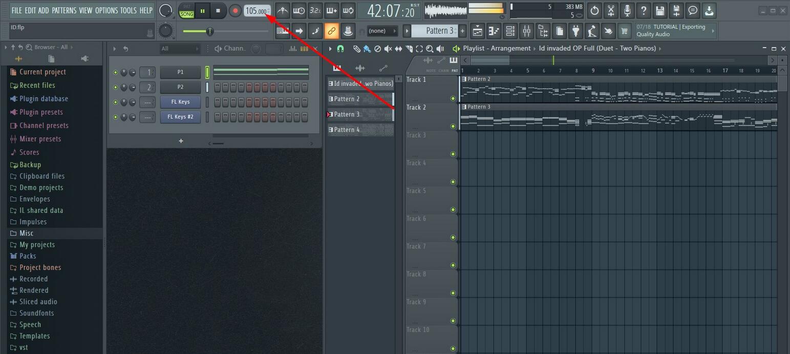 flstudio快捷键设置