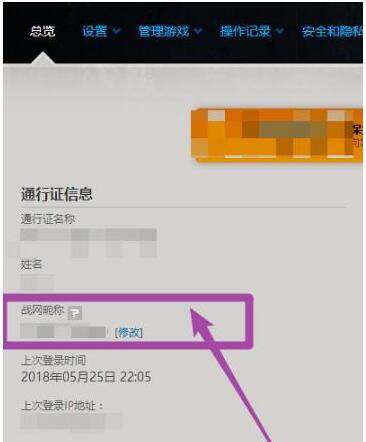暴雪战网改名字怎么改