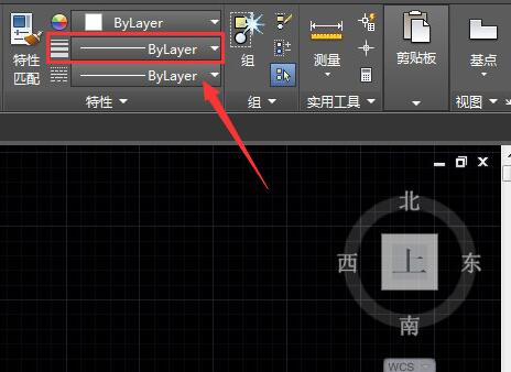 cad2016显示线宽在哪里设置